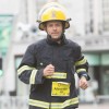 Fire Fighter Alex O'Shea who set a new Guinness World Record for completing a marathon in full Fire Fighter Dress at the Cork City Marathon.